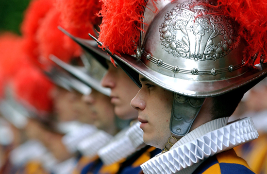 [사진] 교황청 스위스 경비대