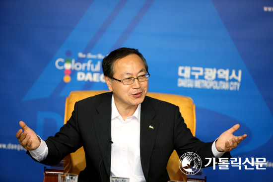 전국공무원피정 준비한 김연수 대구시 행정부시장