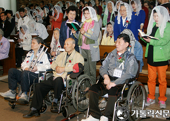 인천 석남동본당, 환우 초청미사