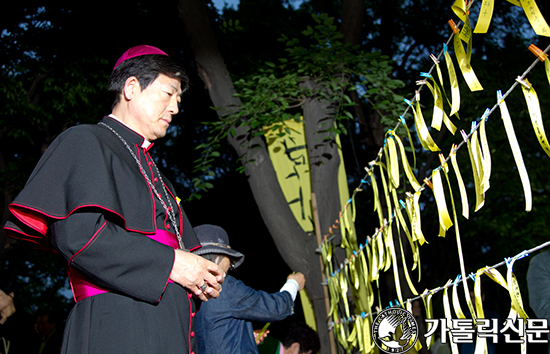 전국 교구 세월호 희생자 추모미사 이어져