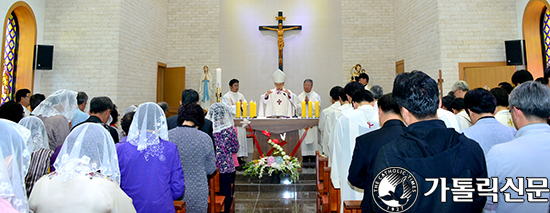 청주교구 칠성공소 축복