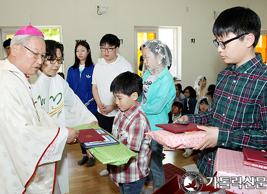 춘천교구, 청소년 성경잔치 완필상 시상식