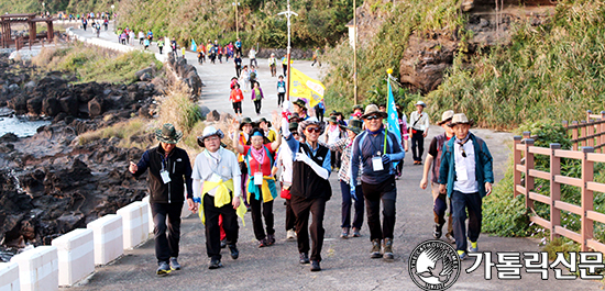 광주대교구 꾸르실료 사무국, 124위 시복 감사 도보성지순례