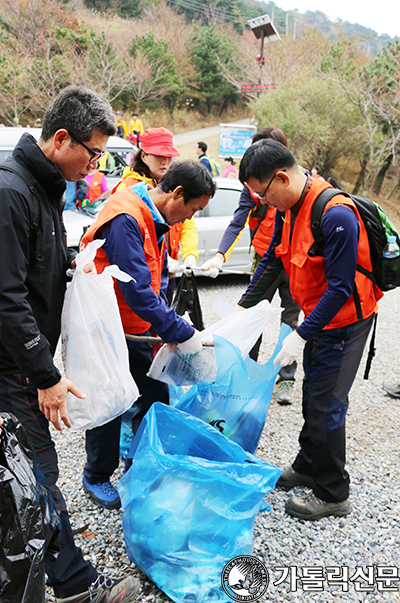 부산 본당 사회복지분과협, ‘자연정화운동’ 펼쳐