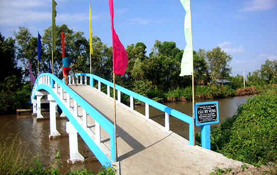 인천교구 김포 마산동본당, 베트남 최빈민 지역 다리 건설 지원