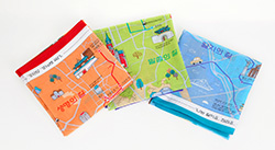 가톨릭출판사, 서울대교구 성지순례길 담은 손수건 출시