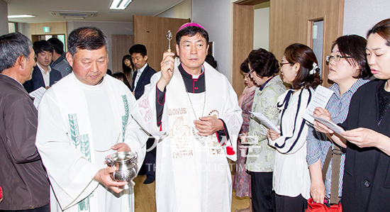 대구대교구 산자연중학교, 기숙사 증축 축복식