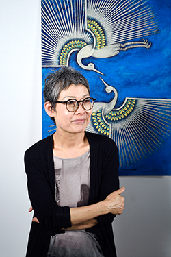 정미연 화백, 민화로 해외 화단 첫 데뷔