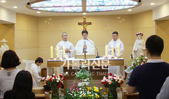 중국 청양 한인천주교회 설립 10주년