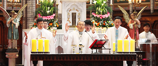 전국 교구, 사제성화의 날 행사 간소히 치러