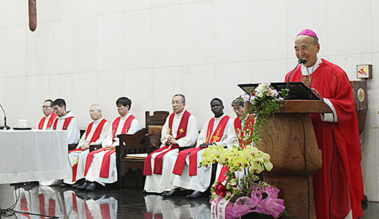 서울 포이동본당 설립 25주년… 지역 복음화 다짐