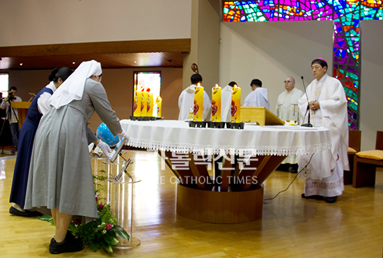 예수성심시녀회, 설립 80주년 감사미사 봉헌
