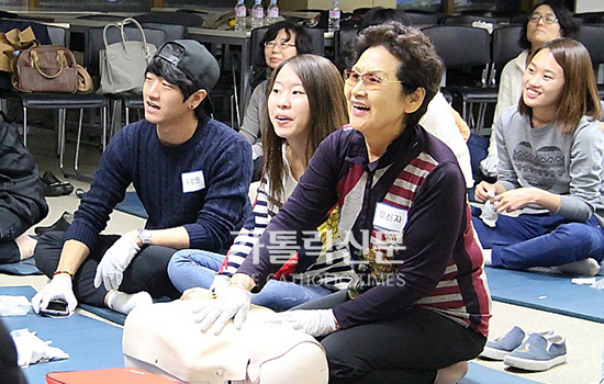 서울 잠원동본당, 심폐소생술 교육