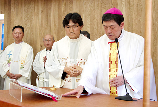한국 성모의 자애수녀회, 새 수녀원 축복