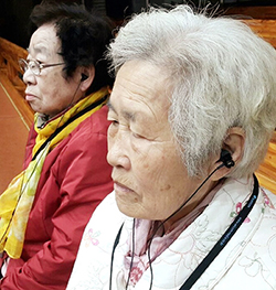 서울 등촌3동본당 청각보조장치 ‘미사 똑똑이’ 눈길