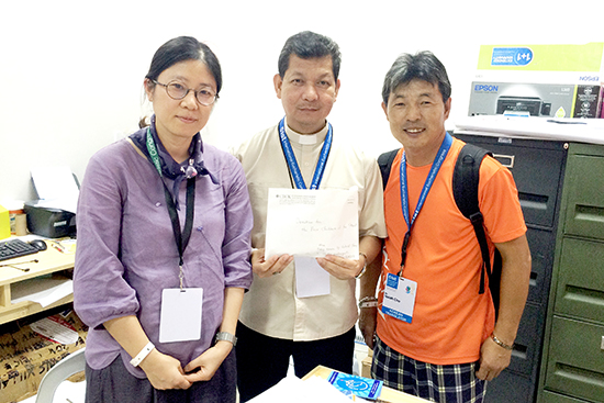 세계성체대회 참가 한국순례단 “필리핀 거리 아이들 돕는데 써주세요”