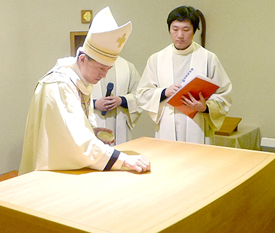 서울지방경찰청 성미카엘성당 축복