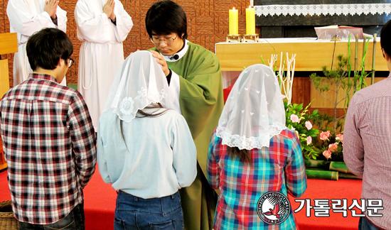 수원교구 사강본당-필리핀 봉사 청년 파견미사 봉헌