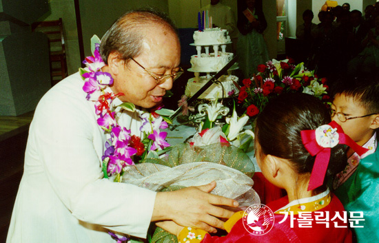 은경축 맞은 서울 염수완 신부