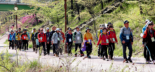 분당성요한본당 25주년 준비하며 ‘소공동체 릴레이 도보순례’