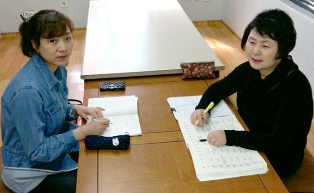 부산 장유대청본당 다문화 한글교실