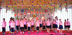 중국 원저우교구 4개 본당, 주일학교 어린이날 공연