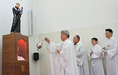 부산 대연본당, 주보성인 ‘파도바의 안토니오’ 유해 안치