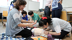 대전 꾸르실료 봉사자, 심폐소생술 교육 받아