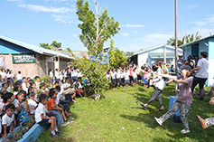 대전 전민동본당 청년들, 필리핀 타크로반서 ‘봉사활동’