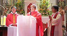 한국 남장협·여장연, 동북아 평화 기원 미사 봉헌