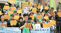 한일 탈핵 평화 순례와 간담회… 한국서 처음 열려