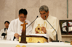 인천 소래포구본당, 성녀 혈흔 묻은 옷 조각 안치