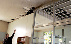 원주교구 우산동본당, 12월 1일 누전 추정 불로 본당 일부 파손돼 