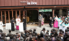 서울 대림동본당 생명 갤러리 ‘인 데오’ 열어