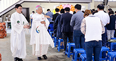 충남가톨릭농수산물지원센터 이전 축복