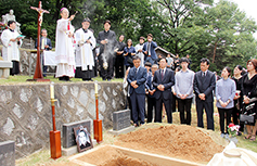 수원교구 박경식 신부 유해 50년 만에 고국에