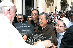 예수의꽃동네유지재단, 교황 프란치스코 센터와 추기경 정진석 센터 건립 위해 바티칸 방문