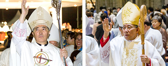 제주 문창우 주교·서울 구요비 주교 서품식