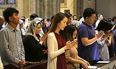 3545세대 위한 ‘늘푸른 청년 미사’ 첫 봉헌