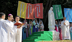 전주교구, 치명자산 성지에 파티마 성모동산 봉헌