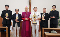 청주교구, 복자 오반지 유해 분배