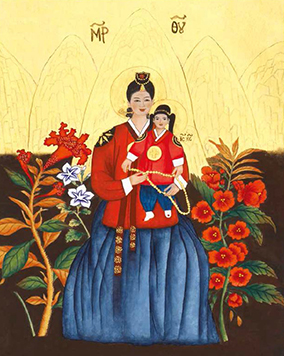 이영숙 작가 민화 이콘전
