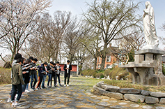 대전 덕명동본당 주일학교 ‘중고등부 성지순례단’ 화제