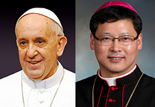 교황·정순택 주교 청소년 주일 담화