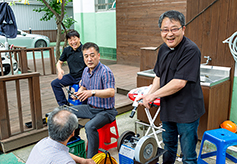 대구 노원본당, 신자와 지역주민 위한 무료 ‘칼갈이 봉사’ 펼쳐