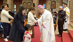 제주교구 가정사목위원회, 아기들과 함께하는 성가정 축일 미사