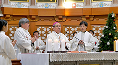 의정부교구장 이기헌 주교, ‘세계 평화의 날’ 기념 미사에서 교황 방북 기원