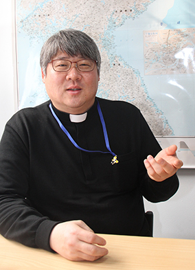 의정부교구 파주 참회와속죄의본당 주임 권찬길 신부