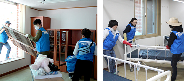 전국 교구·기관단체, 강원도 산불 피해 지원 나서