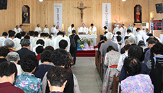전주교구 김제 수류본당 설립 130주년 미사